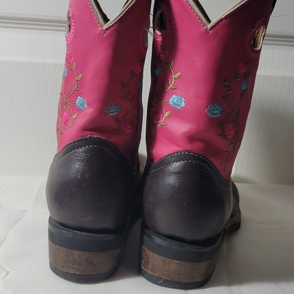 ❤ GIRL  BOOTS SIZE 13.5 100 % LEATHER - Picture 7 of 10